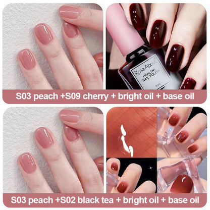 Esmalte de uñas con cáscara