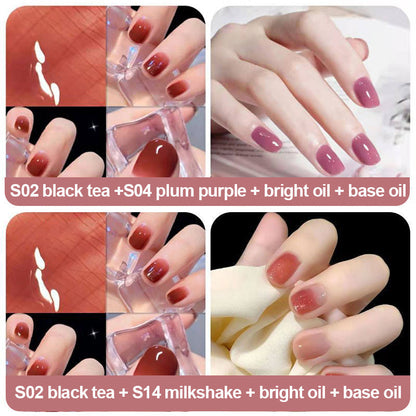 Esmalte de uñas con cáscara