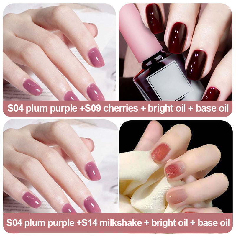 Esmalte de uñas con cáscara