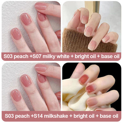 Esmalte de uñas con cáscara