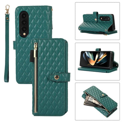 Borsa a tracolla quadrata con funzione pieghevole per Samsung Galaxy