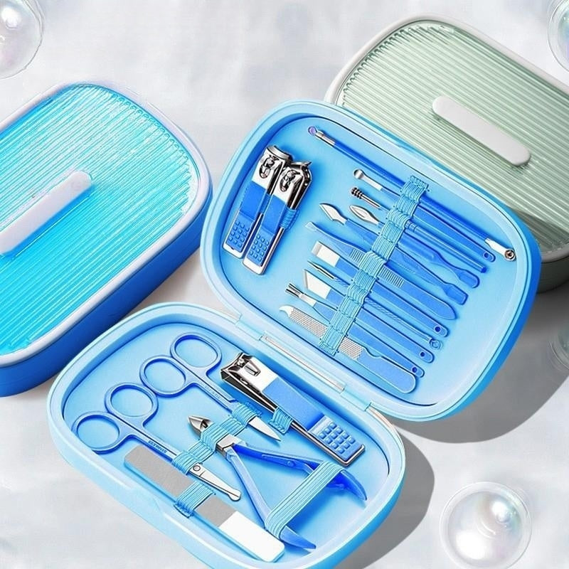 Juego de cuidado de uñas de 22 partes