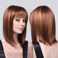 Mode Moderne gerade Haare Perücke