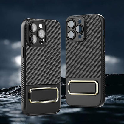 Custodia per cellulare di supporto invisibile metallico per iPhone