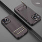 Custodia per cellulare di supporto invisibile metallico per iPhone
