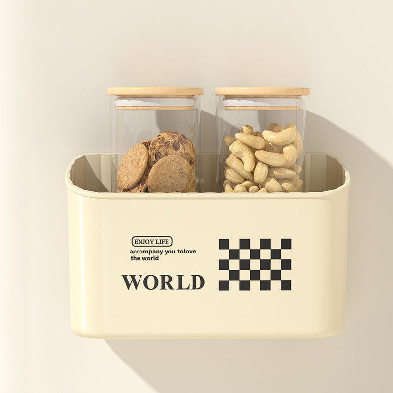 Magnetische opbergdoos voor wandmontage, geen boren vereist