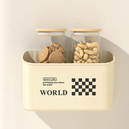 Magnetische opbergdoos voor wandmontage, geen boren vereist