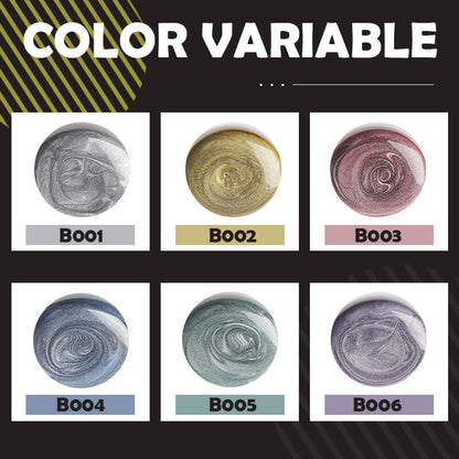 Gel per unghie metallico a specchio