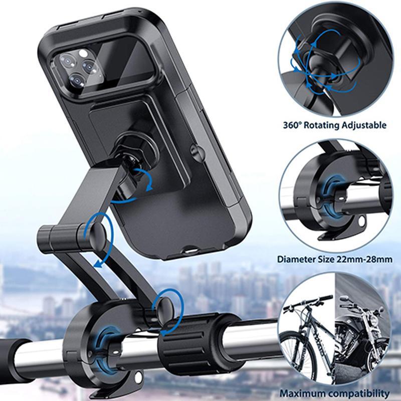 Motorcycle imperméable et support de téléphone à vélo