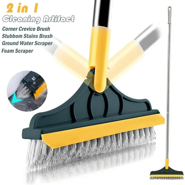 🎅Christmas cleaning🎅2-in-1 cleaning brush with soft wiper
