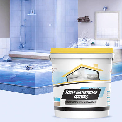 Transparent waterproof repair and sealing fluid