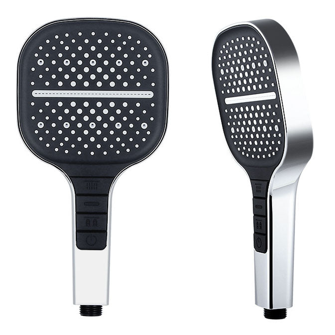 Large square and printed shower head at 8 speeds