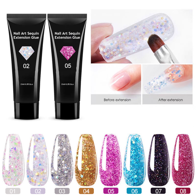 Nail Art Seed-Enhancement lijm lijm