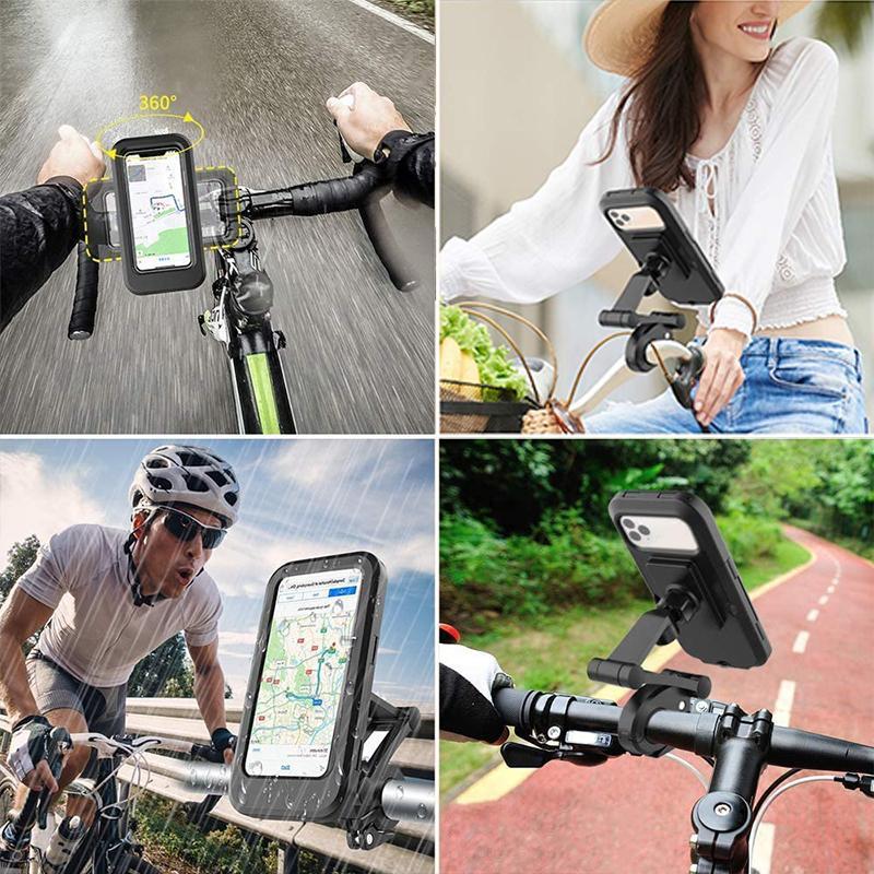 Motorcycle imperméable et support de téléphone à vélo