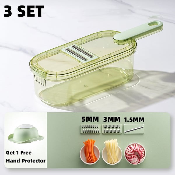 Cuisine Slicer Custs Cups Vegetres et viande multifonctionnels