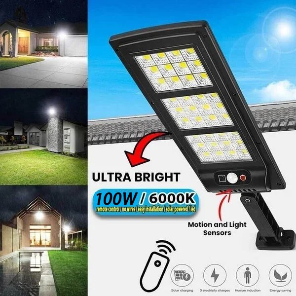 💡LAMPE SOLAIRE À LED 6000K 💡(ACHETEZ 2 LIVRAISON GRATUITE)