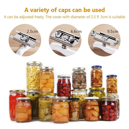 Easy Open glass opener with adjustable handle