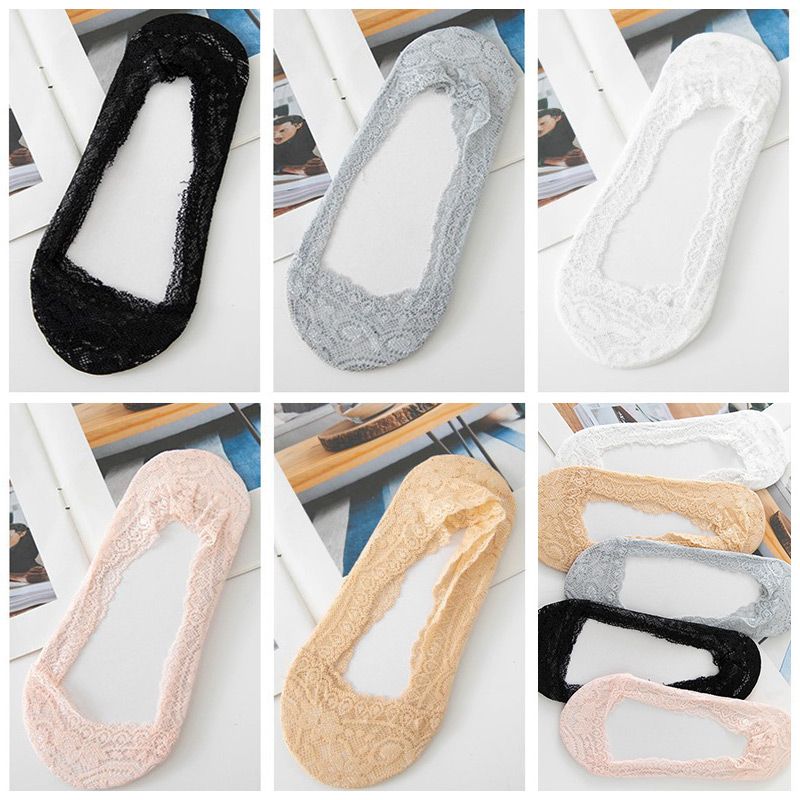 Calcetines de damas suaves con una punta que no
