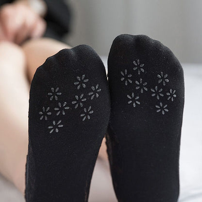 Calcetines de damas suaves con una punta que no