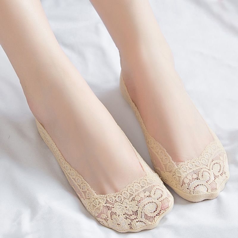 Calcetines de damas suaves con una punta que no