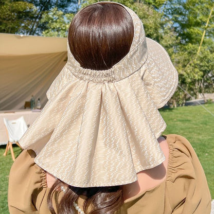 Cappello da sole per tutte le parti con una protezione larga e protezione per le donne (sconto del 50 %)