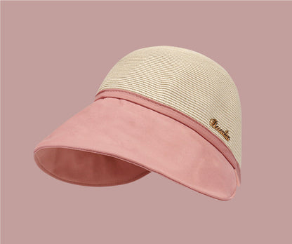 Cappello per la protezione solare femminile con grande morsetto per viaggi in spiaggia in estate