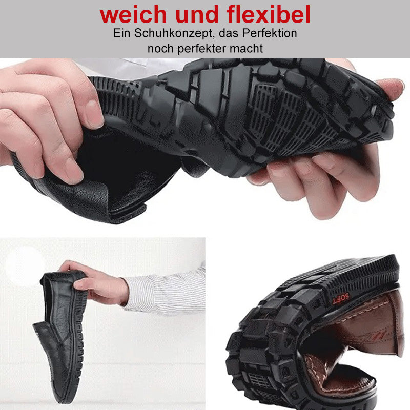 Zapatos para hombres hechos a mano hechos de cuero
