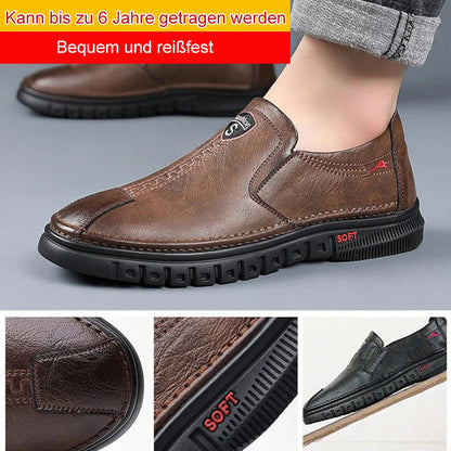 Zapatos para hombres hechos a mano hechos de cuero
