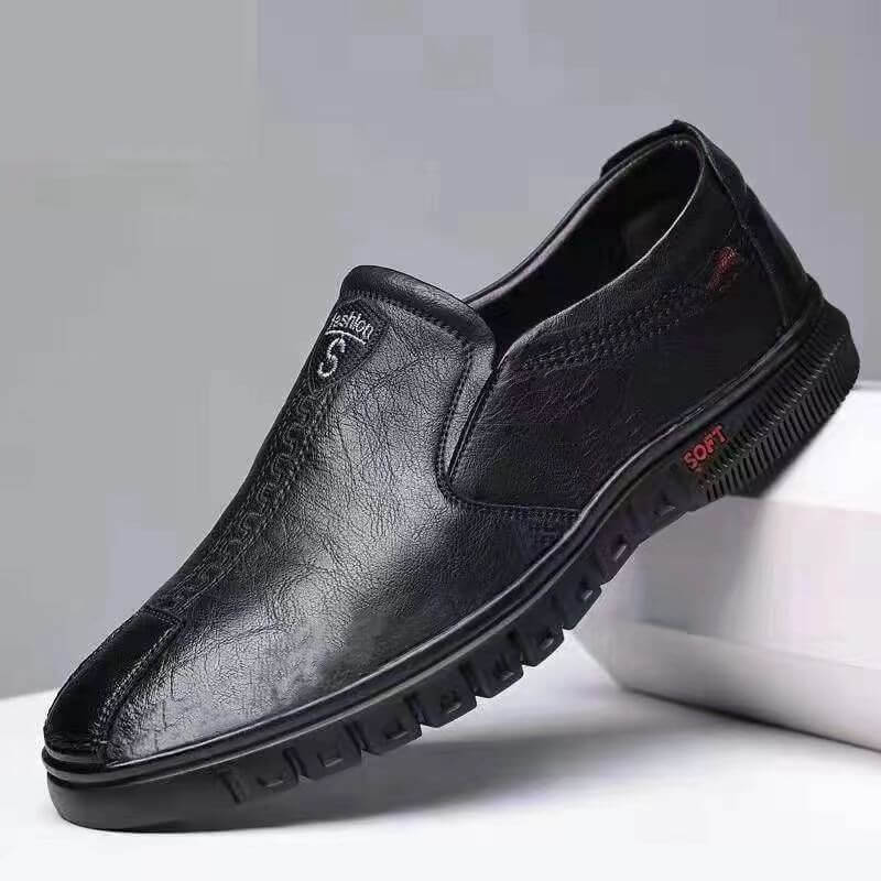 Zapatos para hombres hechos a mano hechos de cuero