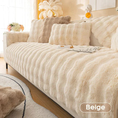 Softaschoner fatto di peluche di coniglio addensato