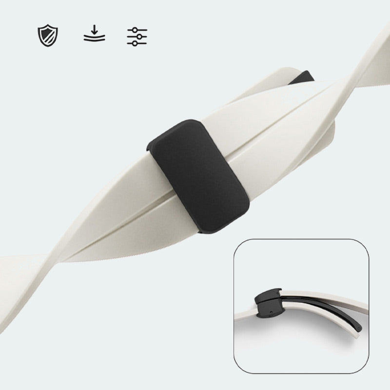 Bracelet en silicone magnétique pour Apple Watch （50% de réduction）