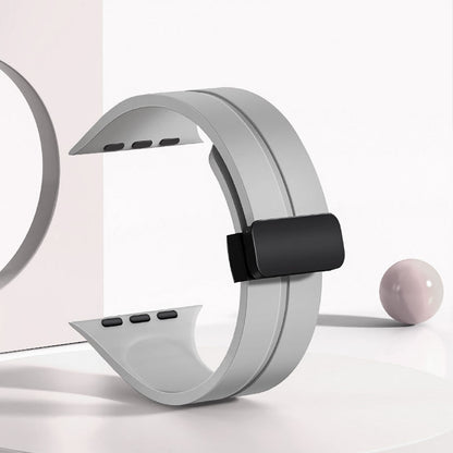 Bracelet en silicone magnétique pour Apple Watch （50% de réduction）