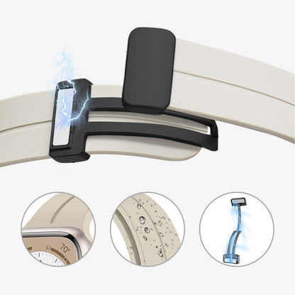 Bracelet en silicone magnétique pour Apple Watch （50% de réduction）