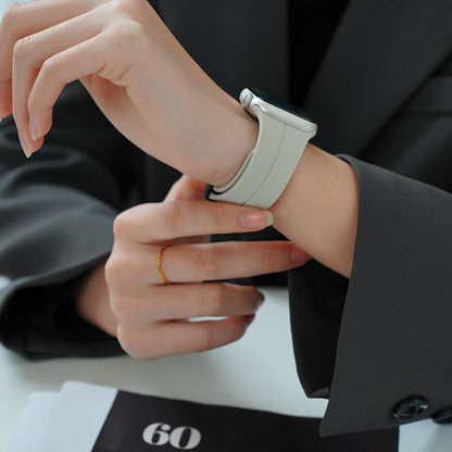 Bracelet en silicone magnétique pour Apple Watch （50% de réduction）