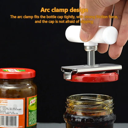Easy Open glass opener with adjustable handle