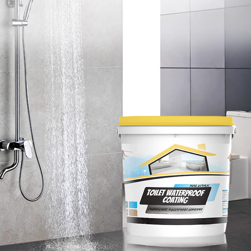 Transparent waterproof repair and sealing fluid