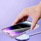 Doppelseitige Handyhülle aus Titanlegierung und Glas für iPhone 13/14