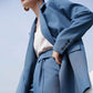 Reverskragen Schlanke Strickjacke Elegante Anzugjacke (50 % RABATT)