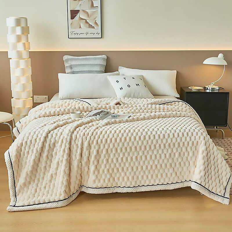 🎊Nuevos productos para el nuevo año. 🎊[Regalo cálido] Manta de franela gruesa y cálida (50 % de descuento)
