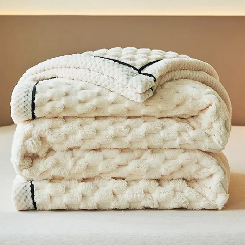 🎊Nuevos productos para el nuevo año. 🎊[Regalo cálido] Manta de franela gruesa y cálida (50 % de descuento)