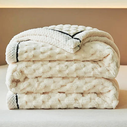 🎊Nuevos productos para el nuevo año. 🎊[Regalo cálido] Manta de franela gruesa y cálida (50 % de descuento)
