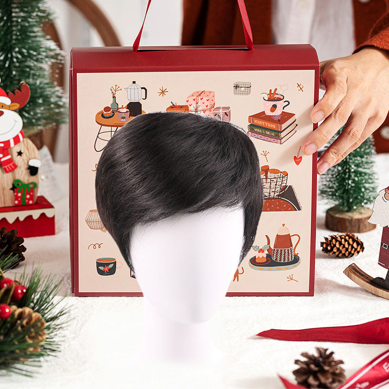 🎁[Regalo premuroso] Parrucche elastiche da uomo🎁