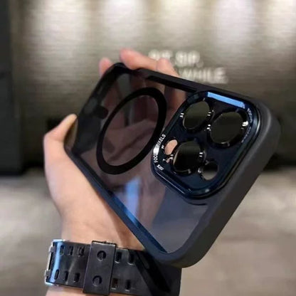 Custodia magnetica antiurto colorata per iPhone📱✨