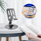 Soporte de metal rotativo y plegable de 360 ​​grados para teléfono y tableta