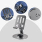 Soporte de metal rotativo y plegable de 360 ​​grados para teléfono y tableta