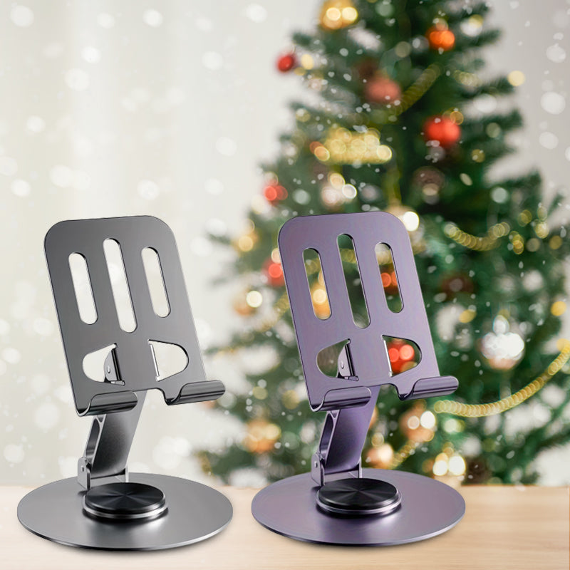 Porte-métal rotatif à 360 degrés et pliable pour téléphone et tablette