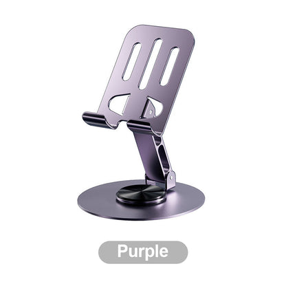 Porte-métal rotatif à 360 degrés et pliable pour téléphone et tablette