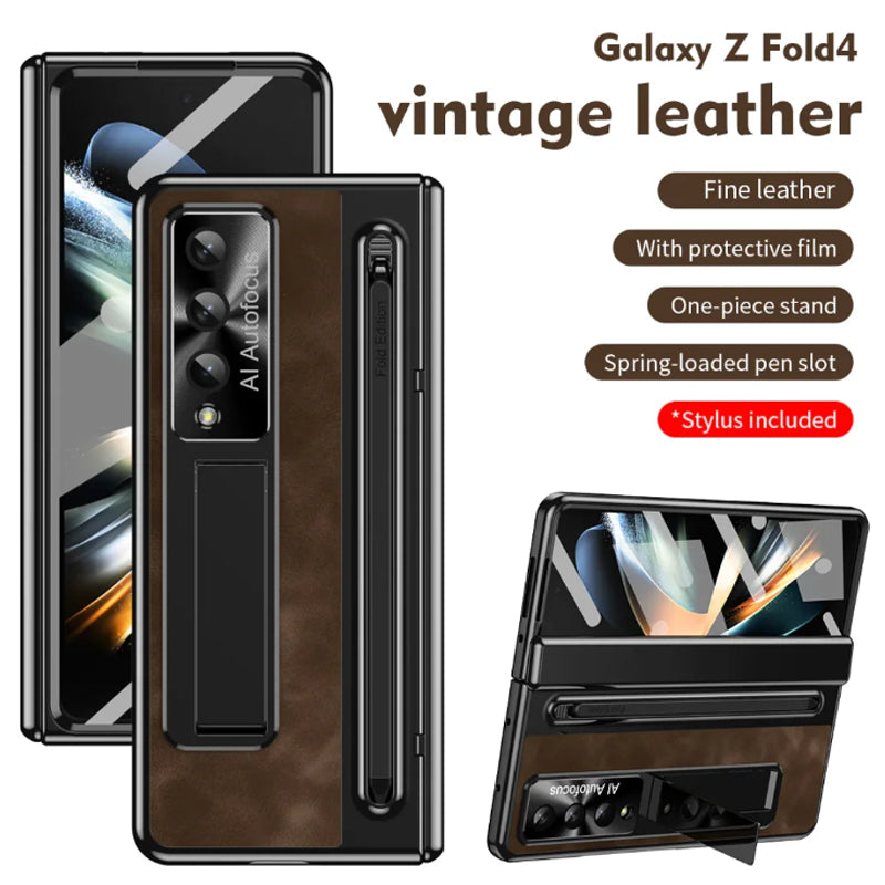 🔥Spedizione gratuita🔥Custodia per telefono all-in-one con pellicola per Samsung ZFold4/5 (stilo in omaggio)