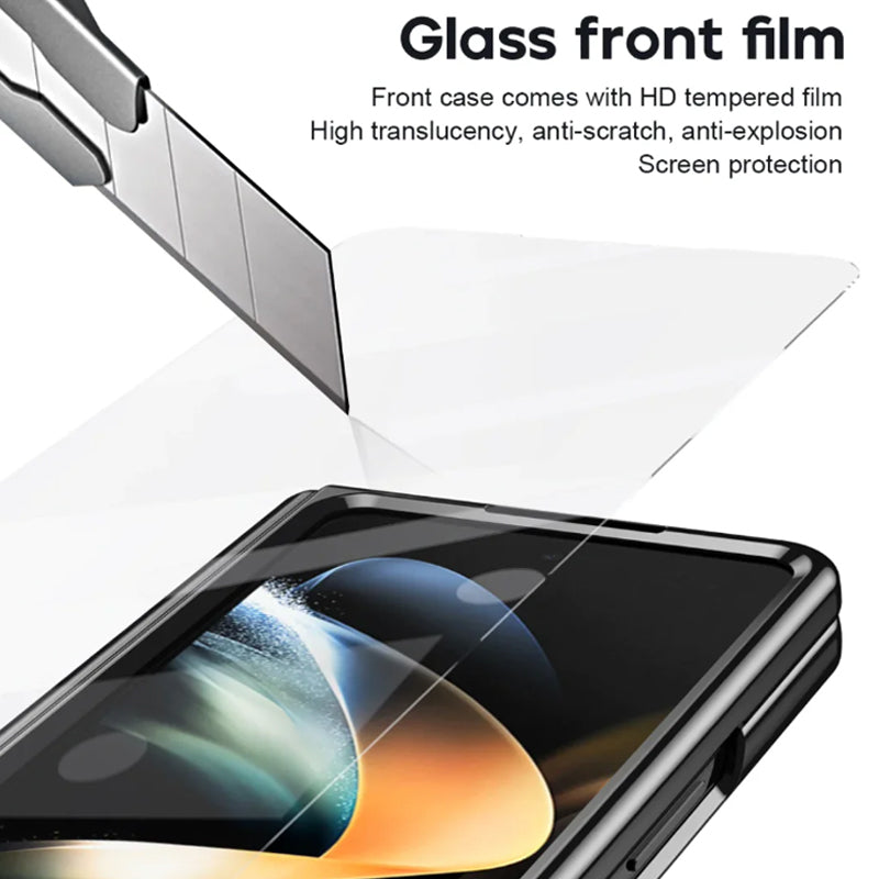 🔥Spedizione gratuita🔥Custodia per telefono all-in-one con pellicola per Samsung ZFold4/5 (stilo in omaggio)
