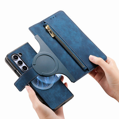 Verwijderbare magnetische portemonnee telefoonschaal